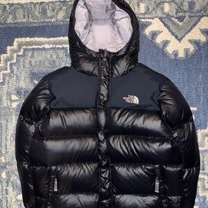 The North Face Black Goose Down Puffer Jacket Size Boys L